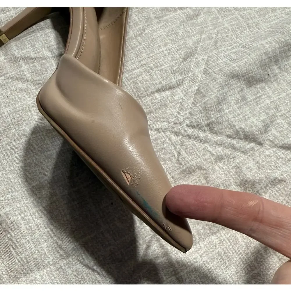 Kelly & Katie Driella Heels D'orsay Pumps Women's Size 9.5 EU 40.5 Nude Pink